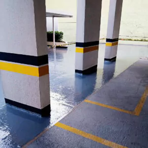 Pintura antiderrapante estacionamento2